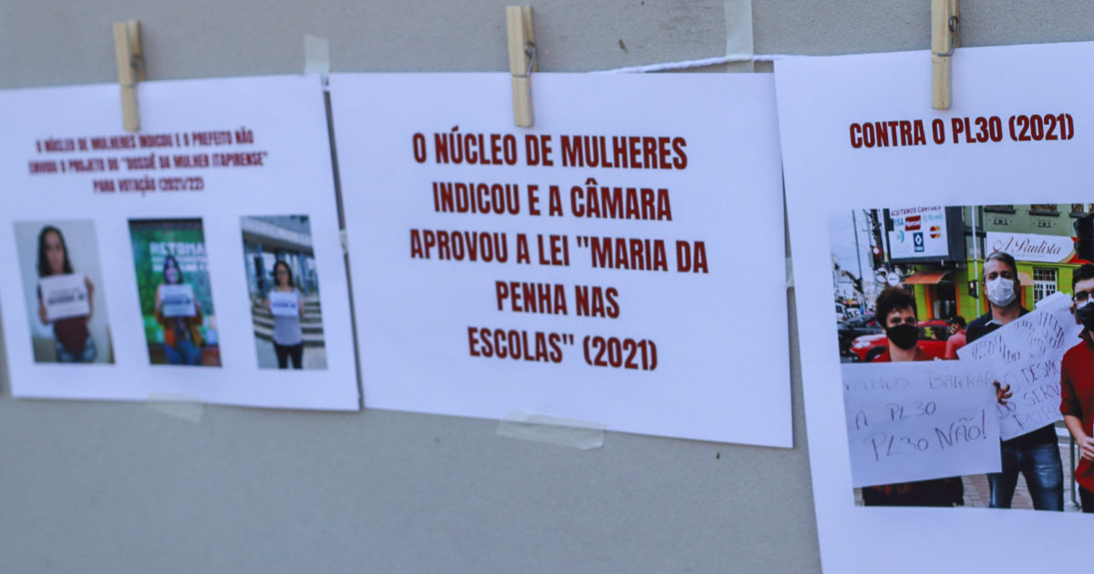 Núcleo de Mulheres deseja tornar obrigatório o ensino de noções básicas da Lei Maria da Penha nas escolas municipais
