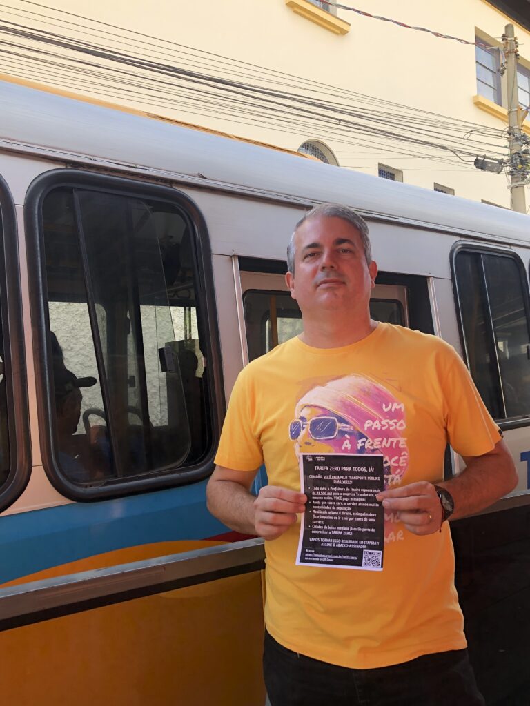 Por que lutamos pela Tarifa Zero em Itapira?